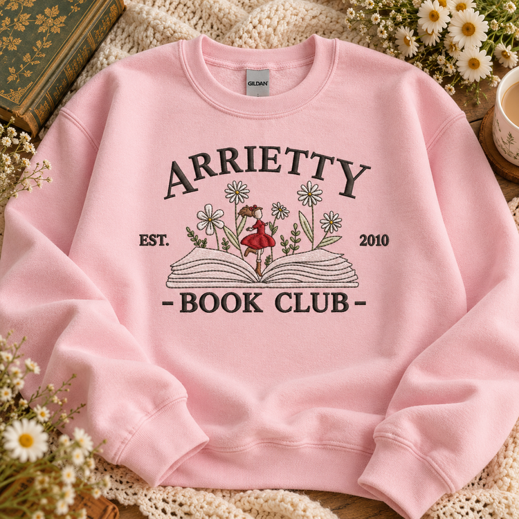 Arrietty Book Club Embroidered Sweatshirt