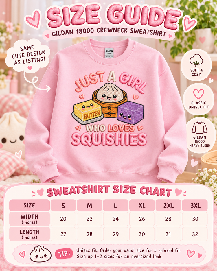 Sudadera Bordada Solo Una Chica Que Ama Los Squishies